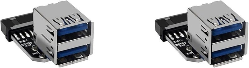 لوحة الأم 20 دبوس إلى محول مزدوج منفذ USB 3.0 موصل رأس PH21 - Image 1